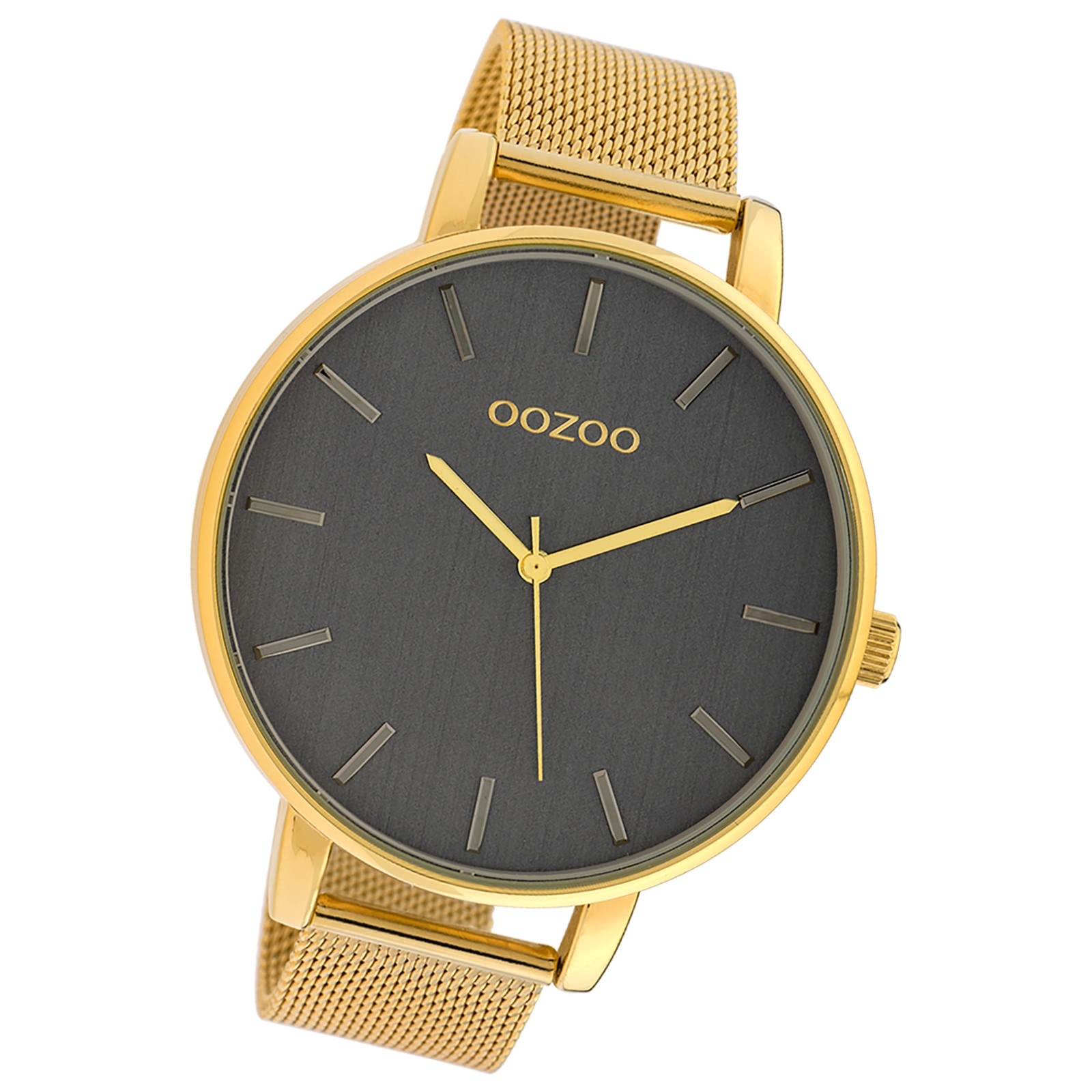 Oozoo Damen Armbanduhr Timepieces Analog Metall gold UOC10219