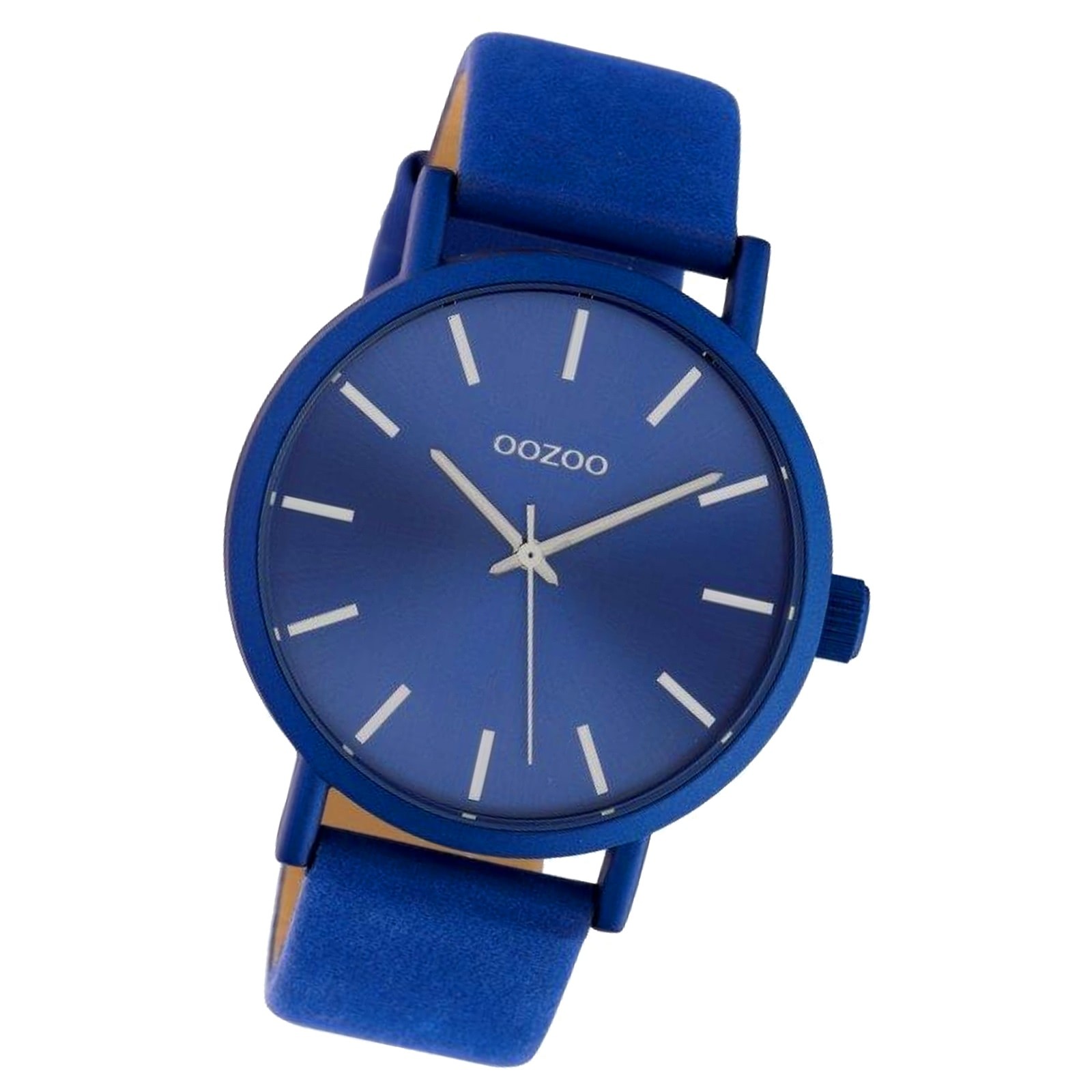 Oozoo Damen Armbanduhr Timepieces C10452 Analog Leder blau UOC10452