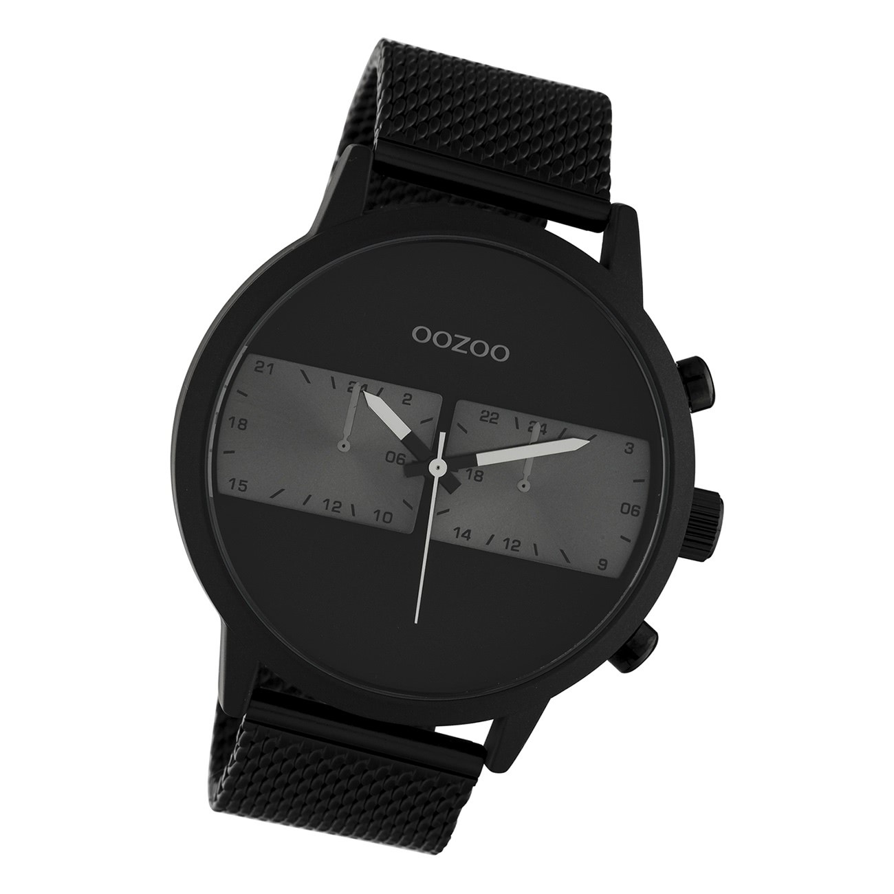Oozoo Herren Armbanduhr Timepieces C10514 Analog Edelstahl schwarz UOC10514