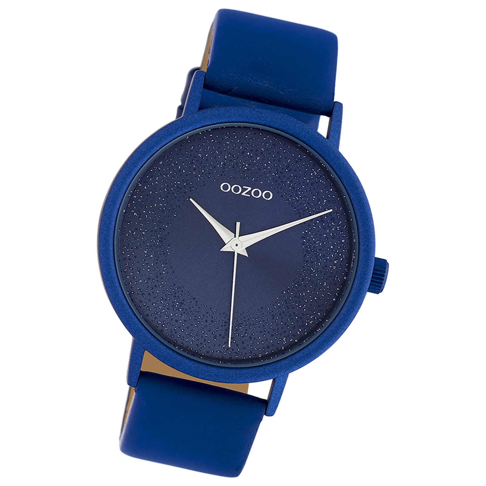 Oozoo Damen Armbanduhr Timepieces C10583 Analog Leder blau UOC10583