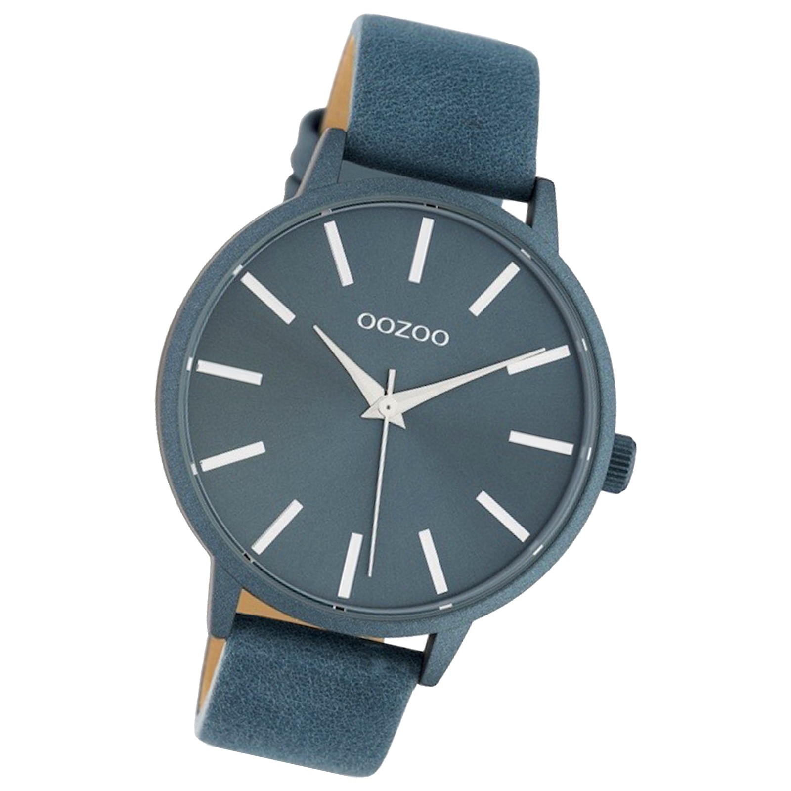Oozoo Damen Armbanduhr Timepieces C10615 Analog Leder blau UOC10615