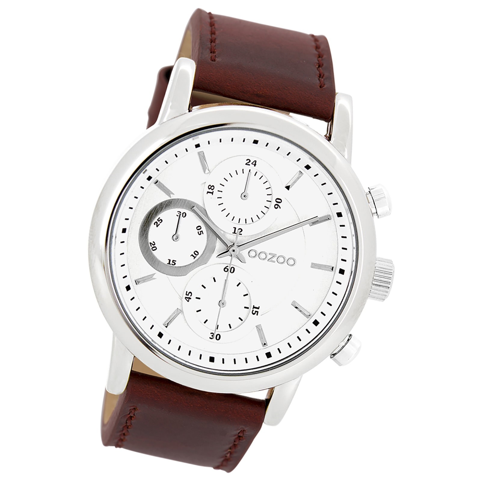Oozoo Damen Armbanduhr Timepieces Analog Leder braun UOC10642