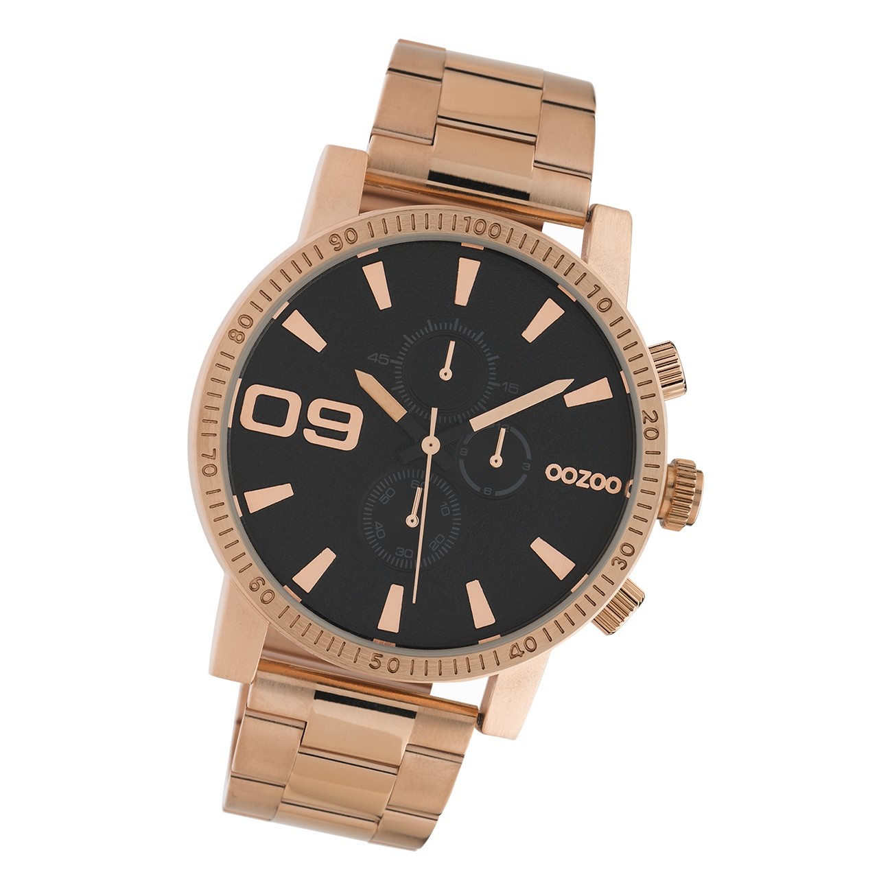 C10708 Armbanduhr Oozoo Analog UOC10708 roségold Herren Edelstahl Timepieces