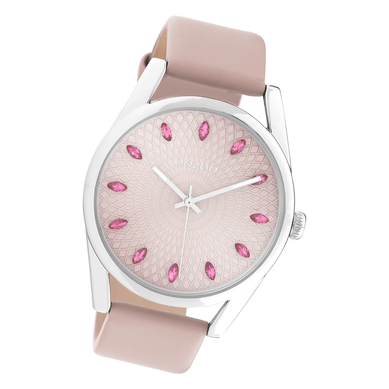 Oozoo Damen Armbanduhr Timepieces C10816 Analog Leder rosa UOC10816