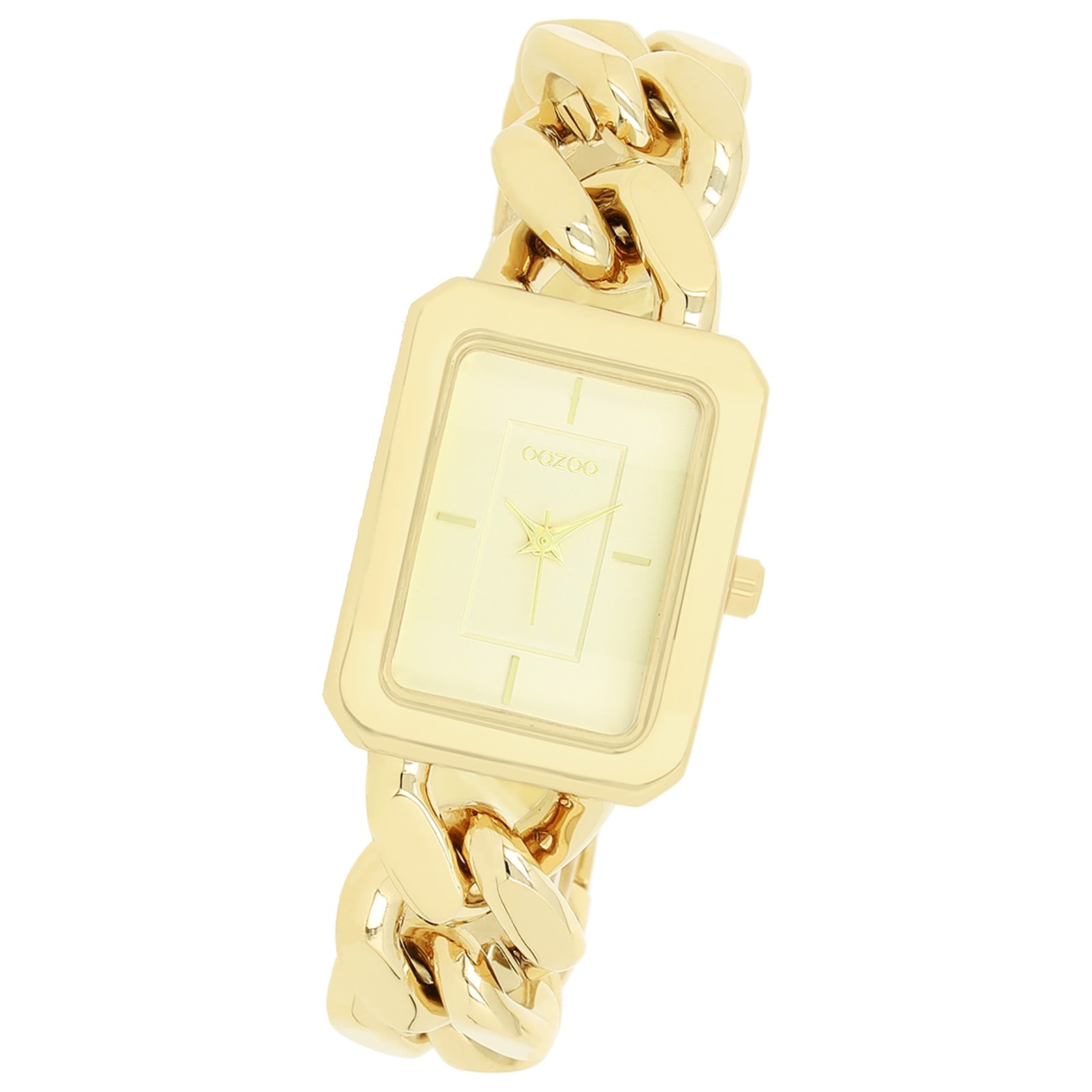 Oozoo Damen Armbanduhr Timepieces Analog Metall gold UOC11273