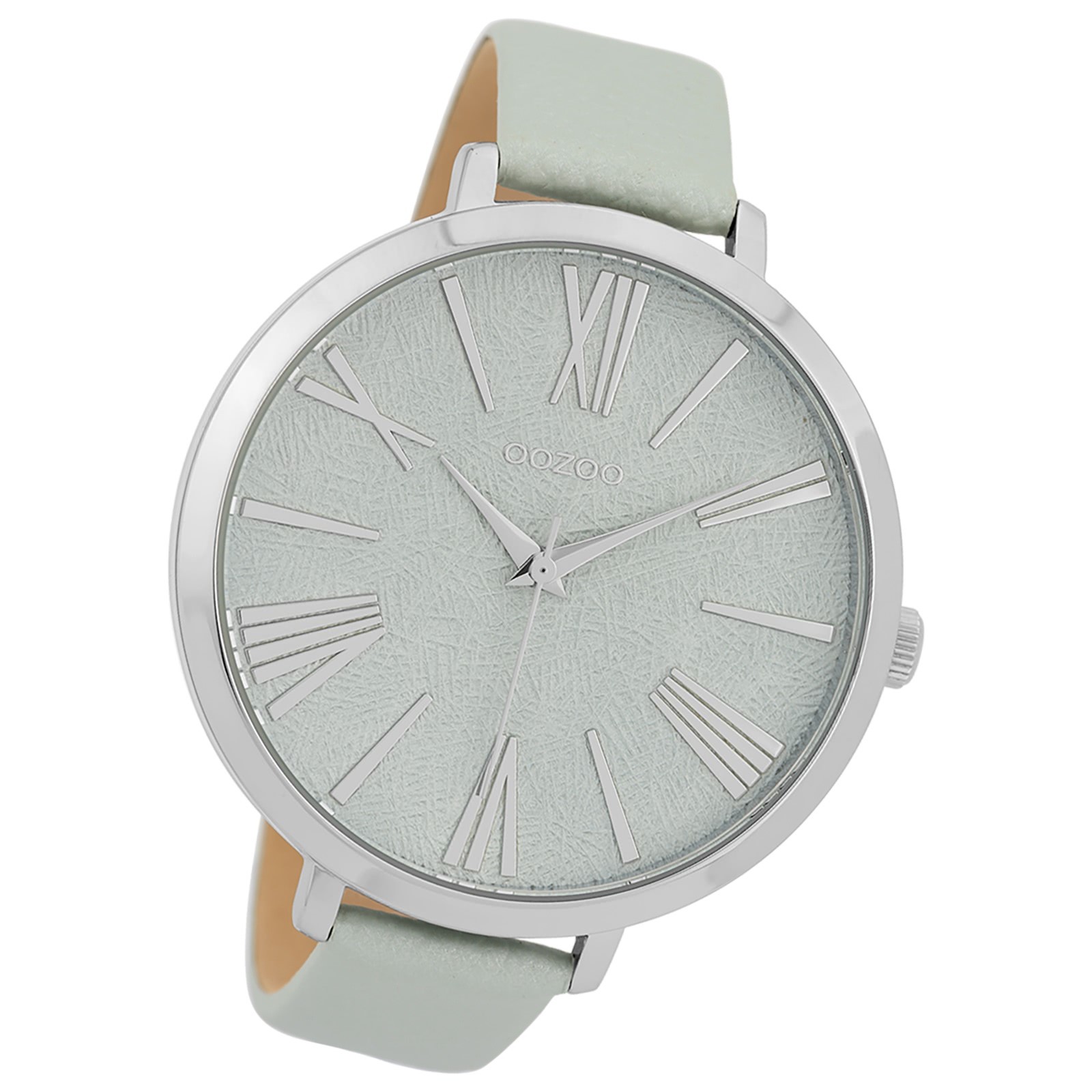Oozoo Damen Armbanduhr Timepieces Analog Leder hellblau UOC9557A