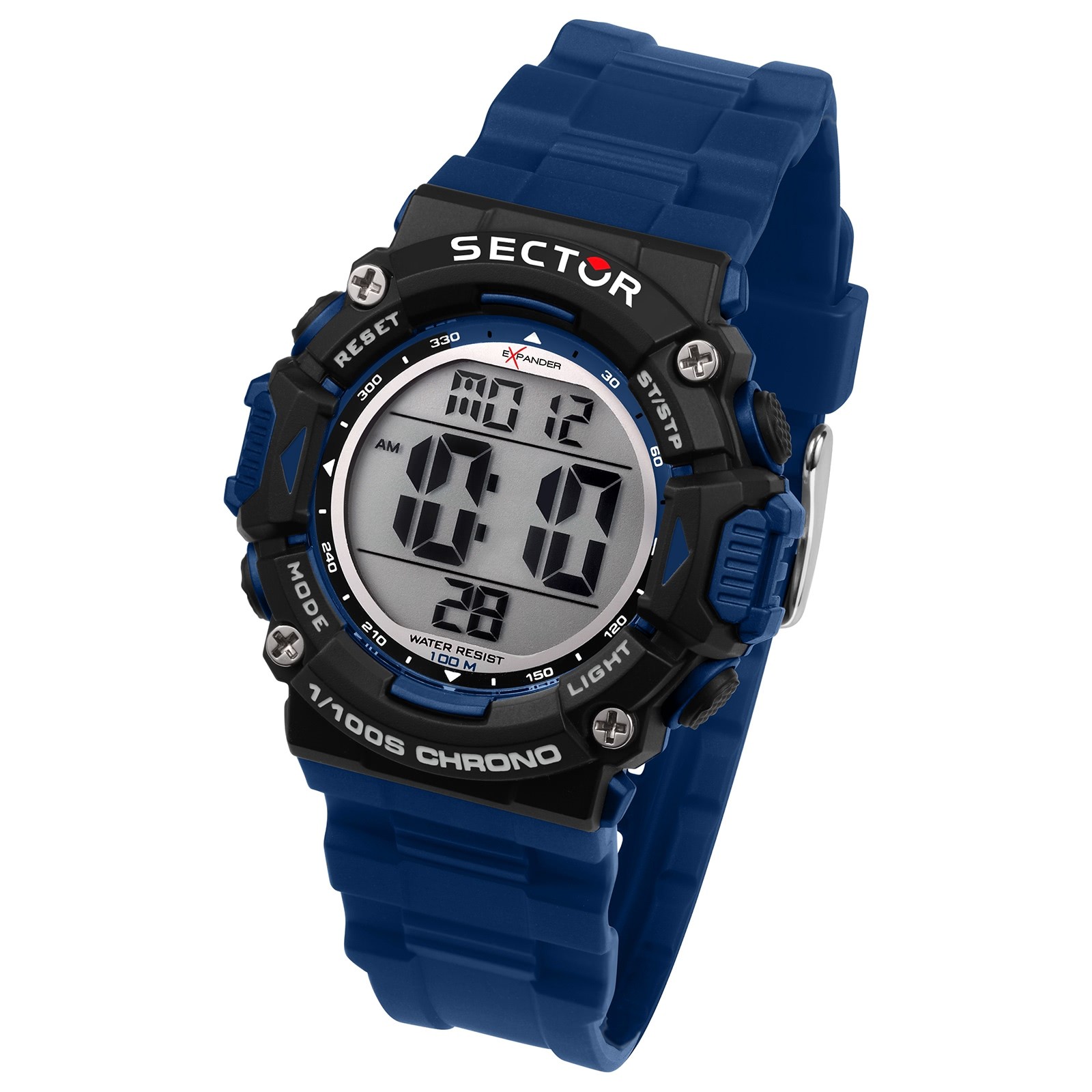 Sector Herren Armbanduhr Digital PURarmband blau USE51544003