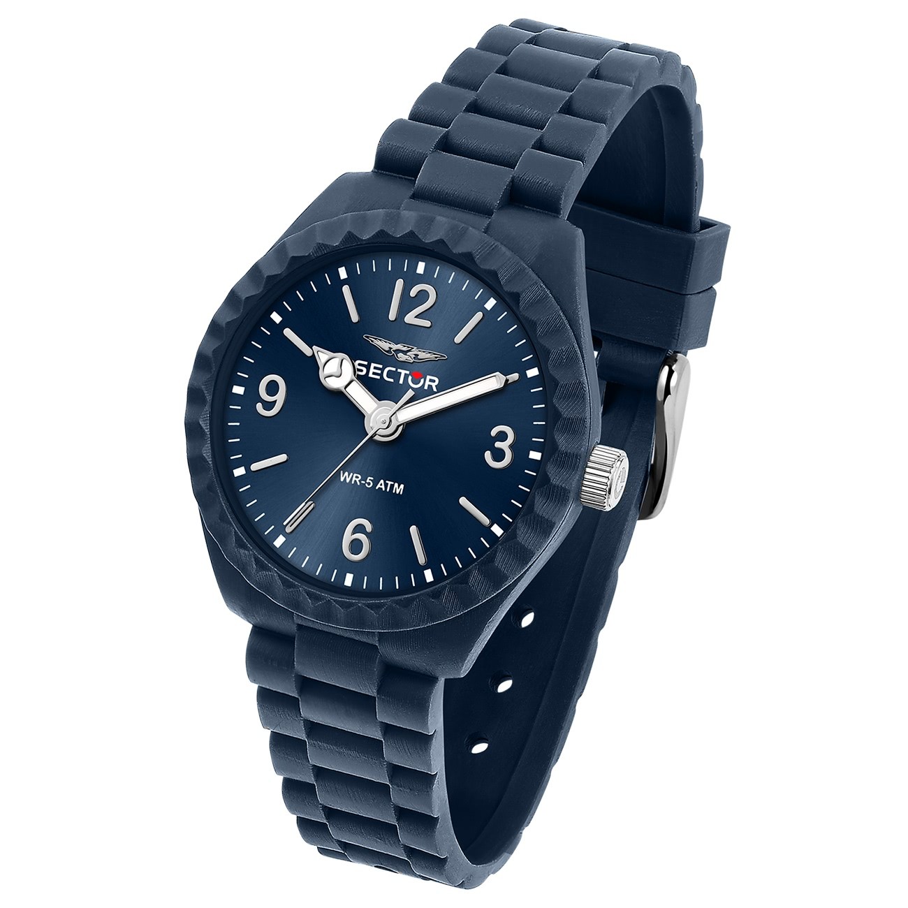 Sector Herren Armbanduhr Analog Silikonarmband blau USE51549007