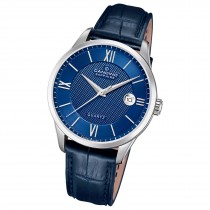Candino Herrenuhr Leder blau Candino Classic Armbanduhr UC4707/B