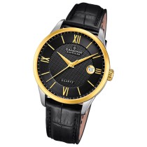 Candino Herrenuhr Leder schwarz Candino Classic Armbanduhr UC4708/C