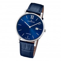 Candino Herrenuhr Classic C4724/2 Armbanduhr Edelstahl blau UC4724/2