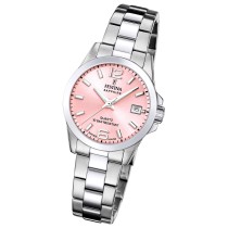 Festina Damenuhr Swiss Made Armbanduhr Edelstahl silber UF20049/3