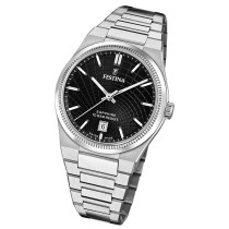 Festina Herrenuhr Swiss Made Armbanduhr Edelstahl silber UF20051/6