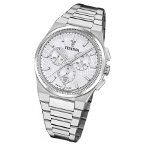 Festina Herrenuhr Swiss Made Armbanduhr Edelstahl silber UF20059/1