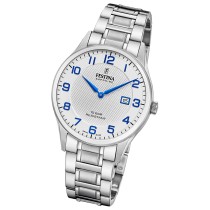 Festina Herrenuhr Swiss Made Armbanduhr Edelstahl silber UF20067/1