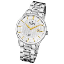 Festina Herrenuhr Swiss Made Armbanduhr Edelstahl silber UF20067/2