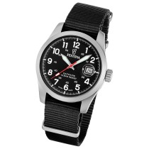 Festina Herrenuhr Swiss Made Armbanduhr Textil schwarz UF20082/3