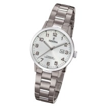 Festina Damen Armbanduhr Klassik F20436/1 Quarz Titan silber UF20436/1