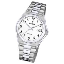 Festina Herrenuhr Klassik F20552/1 Armbanduhr Edelstahl silber UF20552/1