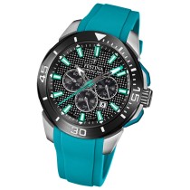 Festina Herrenuhr Kautschuk grün Festina Chrono Bike Armbanduhr UF20642/3