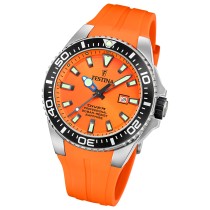 Festina Herrenuhr Kautschuk orange Festina The Originals Armbanduhr UF20664/4