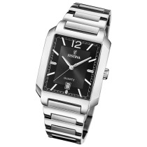 Festina Herrenuhr Edelstahl silber Festina Trend Armbanduhr UF20677/4