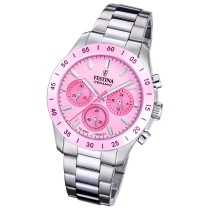 Festina Damenuhr Keramik Armbanduhr Edelstahl silber UF20693/2