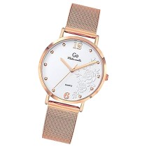 Girl Only GO Damen Armbanduhr Mademoiselle Quarzuhr Edelstahl rosegold UGO695546