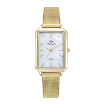 Girl Only GO Damen Armbanduhr Mademoiselle Quarz-Uhr Edelstahl gold UGO695659