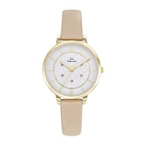 Girl Only GO Damen Armbanduhr Mademoiselle Quarz-Uhr Leder beige UGO699608