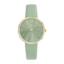 Girl Only GO Damen Armbanduhr Mademoiselle Quarz-Uhr Leder grün UGO699611