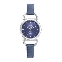 Girl Only GO Damen Armbanduhr Mademoiselle Quarz-Uhr Leder blau UGO699628