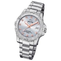 Jaguar Damen Armbanduhr Cosmopolitan J870/2 Analog Edelstahl silber UJ870/2