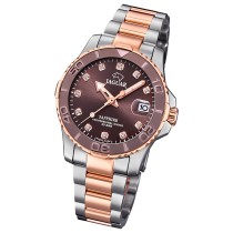 Jaguar Damen Armbanduhr Cosmopolitan J871/2 Edelstahl silber rosegold UJ871/2