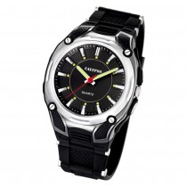 CALYPSO Herren-Armbanduhr Sport analog Quarz-Uhr PU schwarz UK5560/2