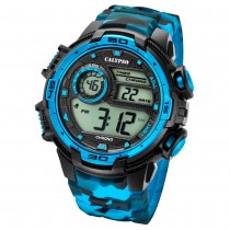 Calypso Armbanduhr Herren Digital for Man K5723/4 Quarzuhr schwarz blau UK5723/4