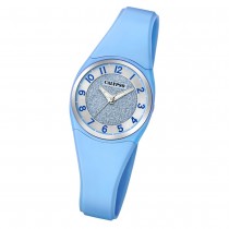 Calypso Damen Armbanduhr Trendy K5752/3 Quarzwerk-Uhr PU blau UK5752/3