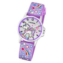 Calypso Kinder Armbanduhr Junior K5776/6 Quarzwerk-Uhr PU lila UK5776/6