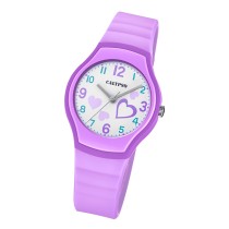 Calypso Jugend Armbanduhr Junior K5806/3 Analog Kunststoff lila UK5806/3