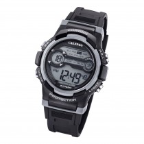 Calypso Jugend Armbanduhr Sport K5808/4 Digital Kunststoff schwarz grau UK5808/4