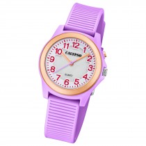 Calypso Kinderuhr Kunststoff lila Calypso Junior Armbanduhr UK5823/4