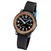 Calypso Kinderuhr Kunststoff PUR schwarz Calypso Junior Armbanduhr UK5827/6