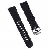 Calypso Damen Herren Uhrenarmband 20mm PU-Band schwarz für Calypso K5622 UKA5622/S