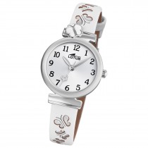 Lotus Kinderuhr Junior Armbanduhr Leder weiß UL18627/1
