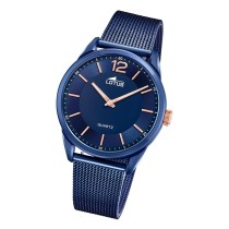 Lotus Herren Armbanduhr Smart Casual 18735/1 Analog Edelstahl blau UL18735/1