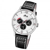 Lotus Herrenuhr Leder schwarz Lotus Classic Armbanduhr UL18832/1