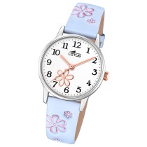 Lotus Kinderuhr Leder hellblau Lotus Classic Armbanduhr UL18863/3