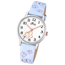 Lotus Kinderuhr Leder hellblau Lotus Classic Armbanduhr UL18864/3