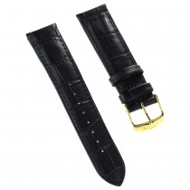 Lotus Herren Uhrenarmband 22mm Leder-Band schwarz für Lotus L18150 L18156 L18148 ULA18150/S