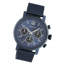 Oozoo Unisex Armbanduhr Timepieces C10701 Analog Edelstahl blau UOC10701